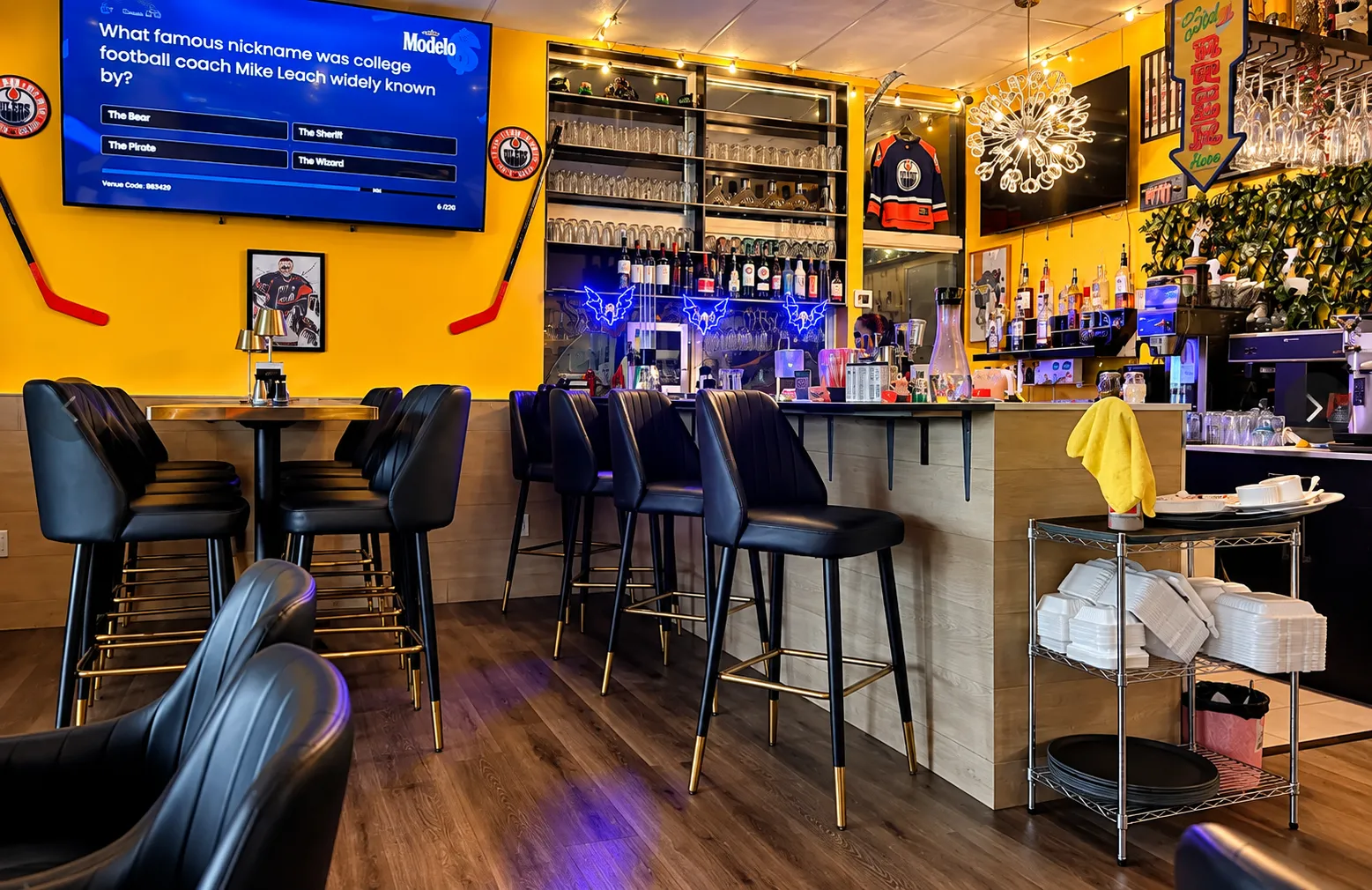 Fluffy pancakes from the breakfast menu at Cravings And Delight, Edmonton, AB