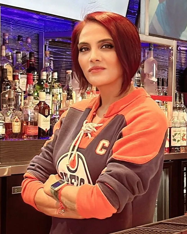 Mona Bajaj, general manager and co-founder of Cravings And Delight in southwest Edmonton, AB